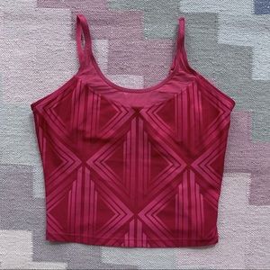 Vintage Nike Red Women’s Stretch Tank Top Large